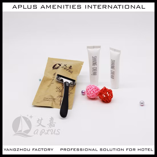 Индивидуальные безопасные одноразовые бритвы для путешествий в отеле для мужчин, набор для бритья